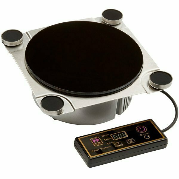 Rosseto SMM012 Multi-Chef 8 3/4in x 8 3/4in Induction Warmer with Magnets - 110V 600W 640SMM012